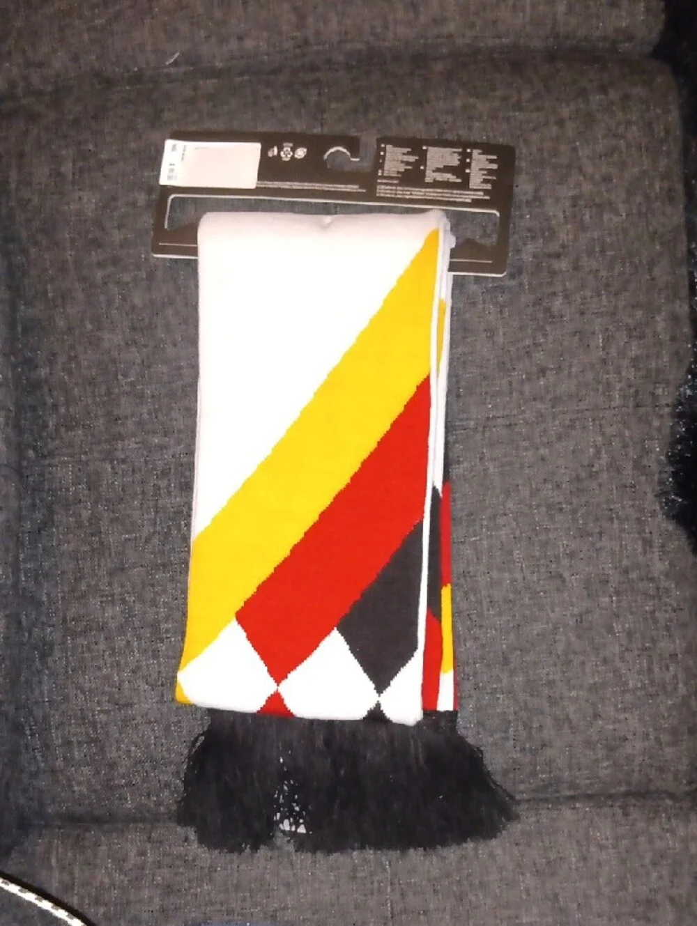 ⚽Adidas Germany 26 World Cup National Team Scarf - White, Black, Red, Yellow